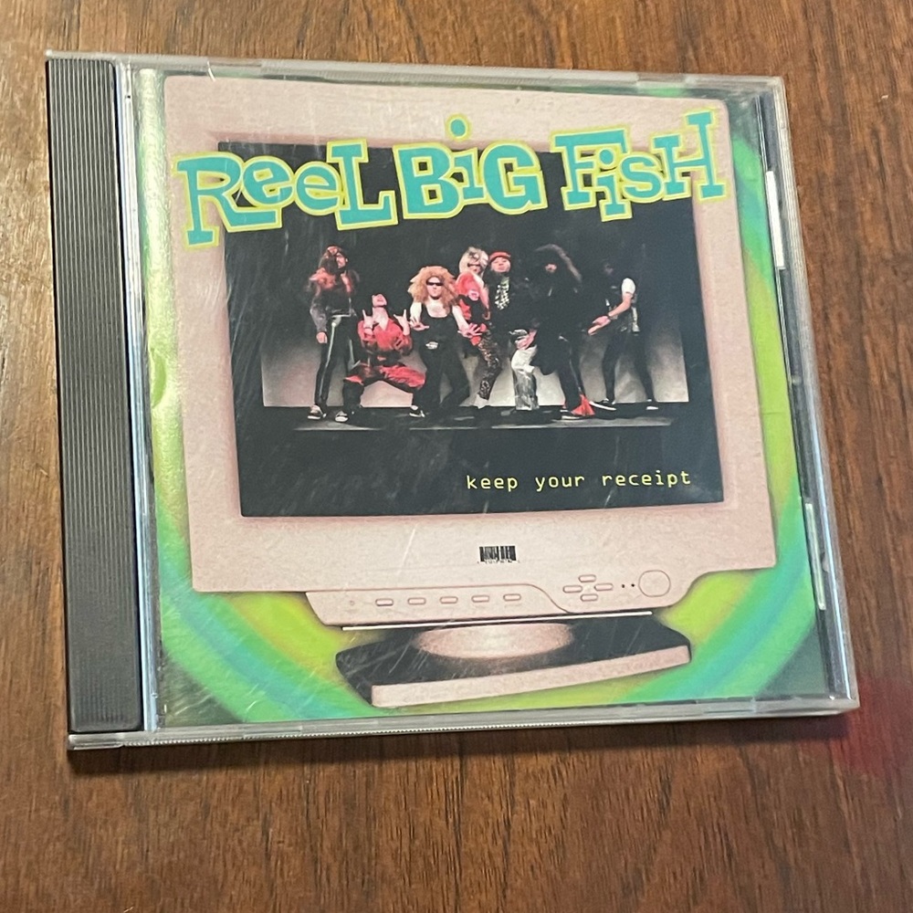 🎺 Reel Big Fish Keep Your Receipt 1997 Mojo Records Compact Disc Ska Punk 🎺